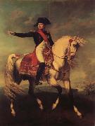 Natoire, Charles Joseph Horseman likeness of Napoleon I oil painting
